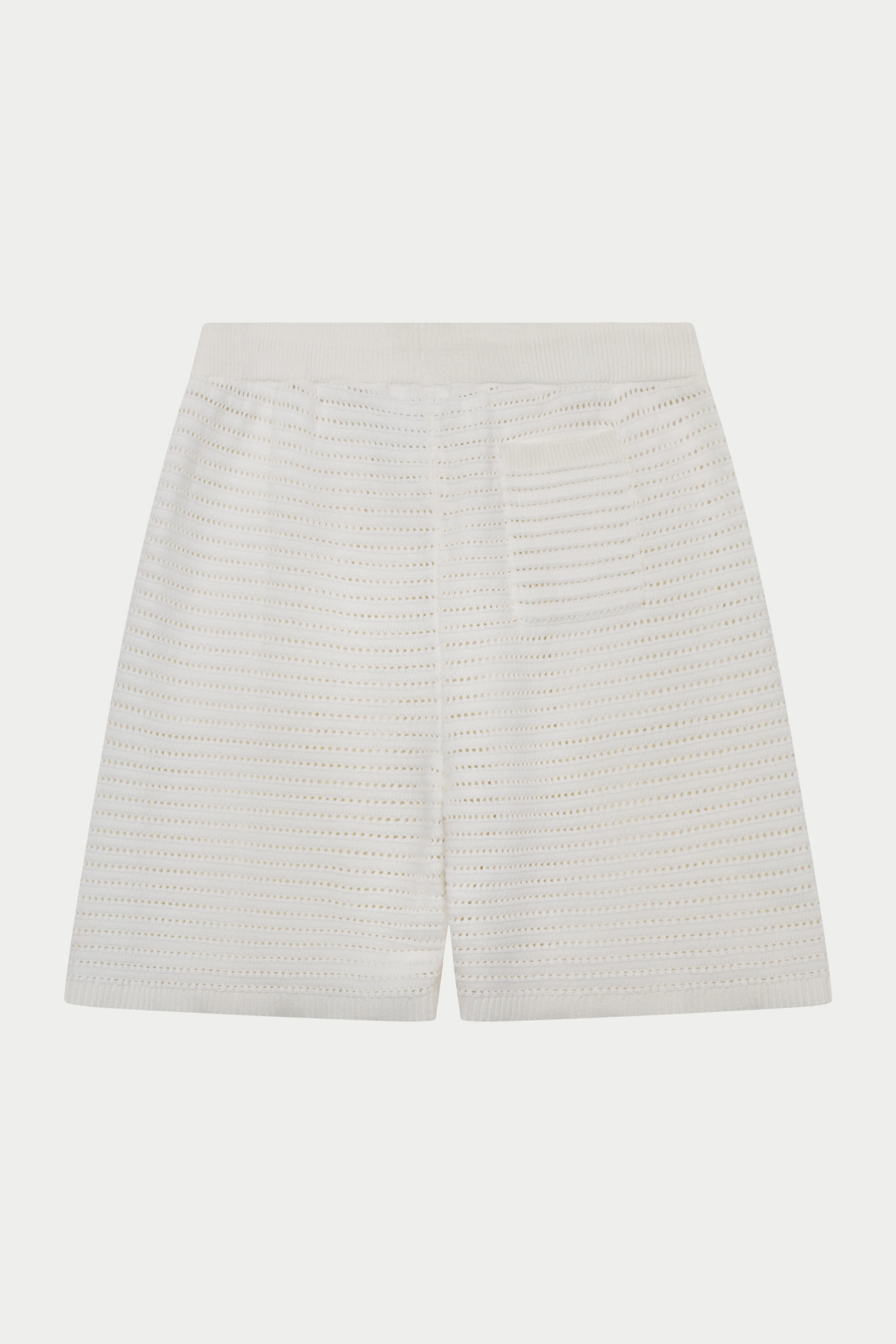 KNITTED SHORTS - WHITE - Image 8