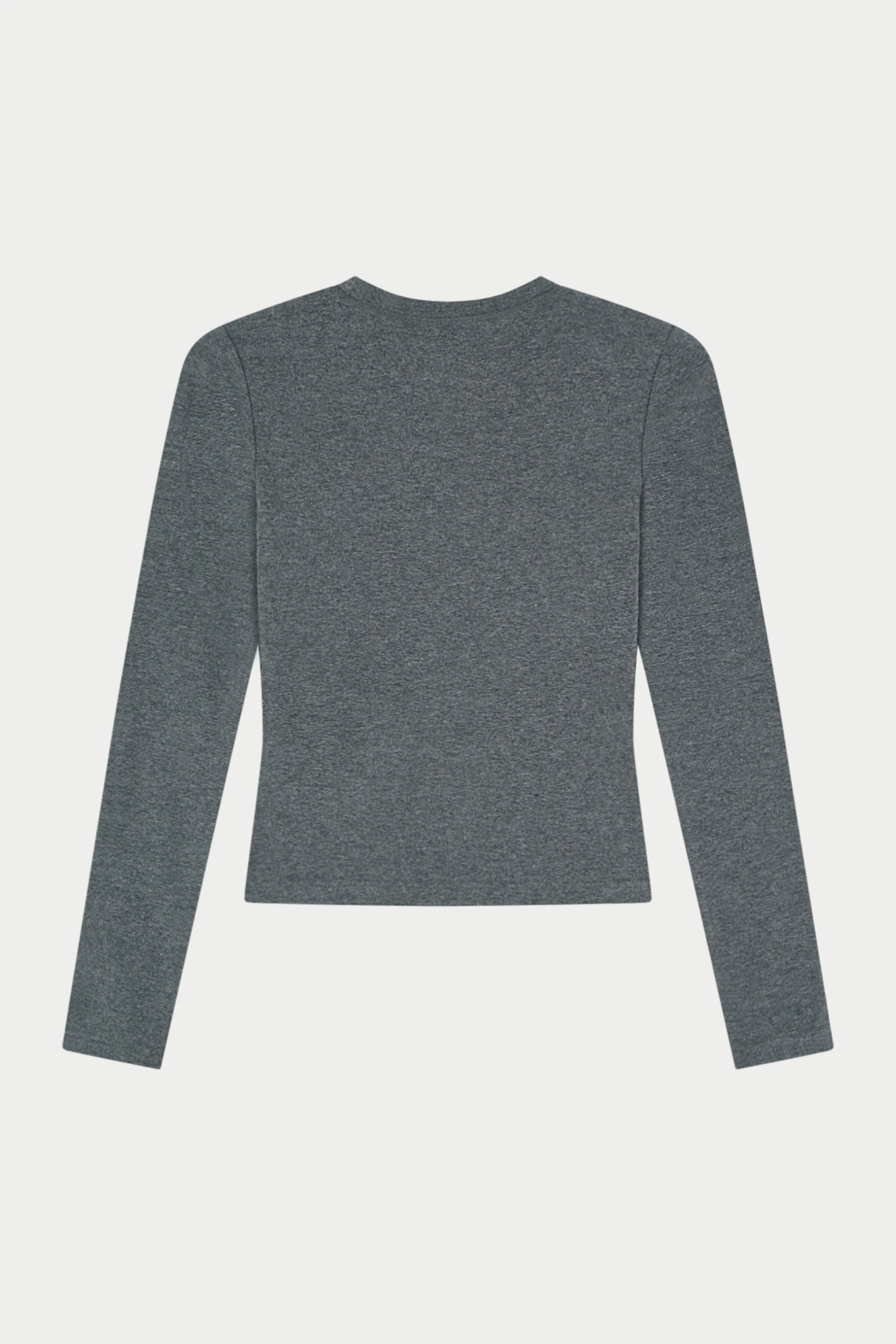 SCULPT SOFT TOUCH LONG SLEEVE TOP - CHARCOAL - Image 7